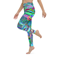 Thumbnail for Psychedelic Visionary Art Futuristic Rave Leggings