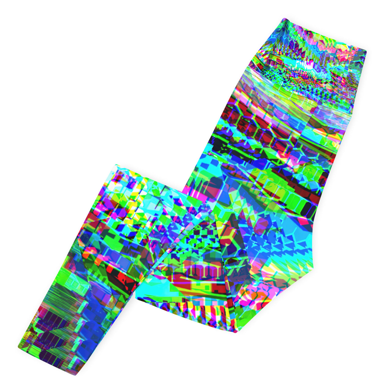 Psychedelic Visionary Art Futuristic Rave Leggings