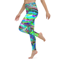 Thumbnail for Psychedelic Visionary Art Futuristic Rave Leggings