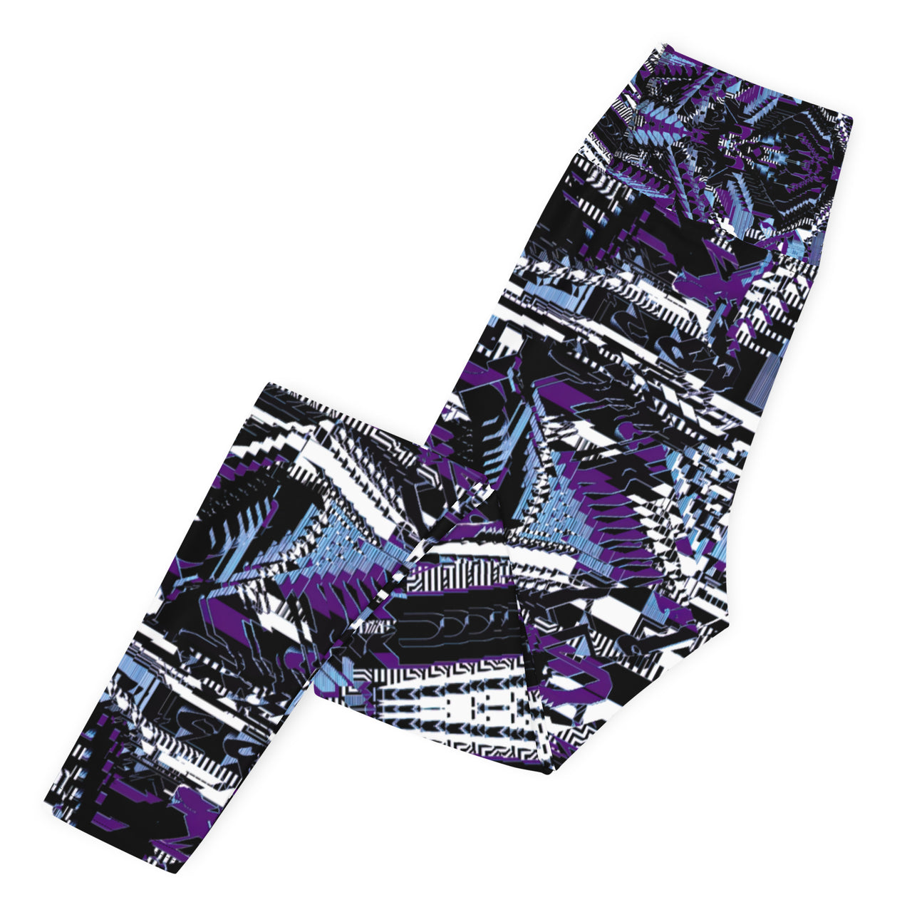 Psychedelic Visionary Art Futuristic Psytrance Rave Leggings