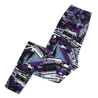 Thumbnail for Psychedelic Visionary Art Futuristic Psytrance Rave Leggings