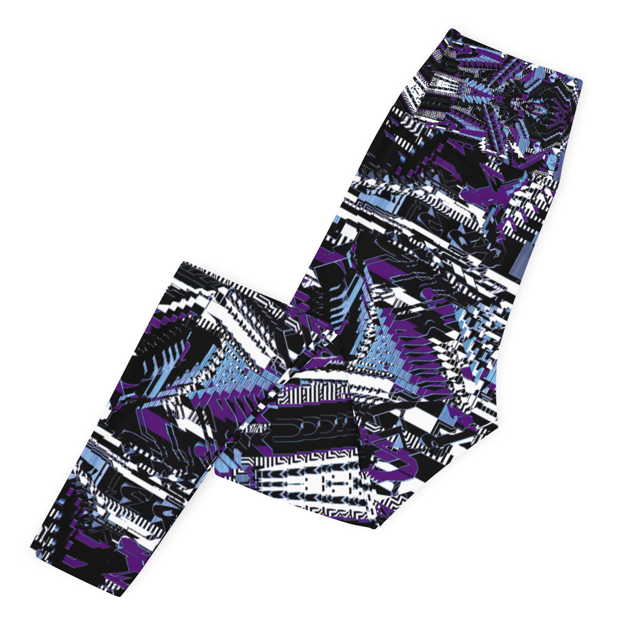 Psychedelic Visionary Art Futuristic Psytrance Rave Leggings