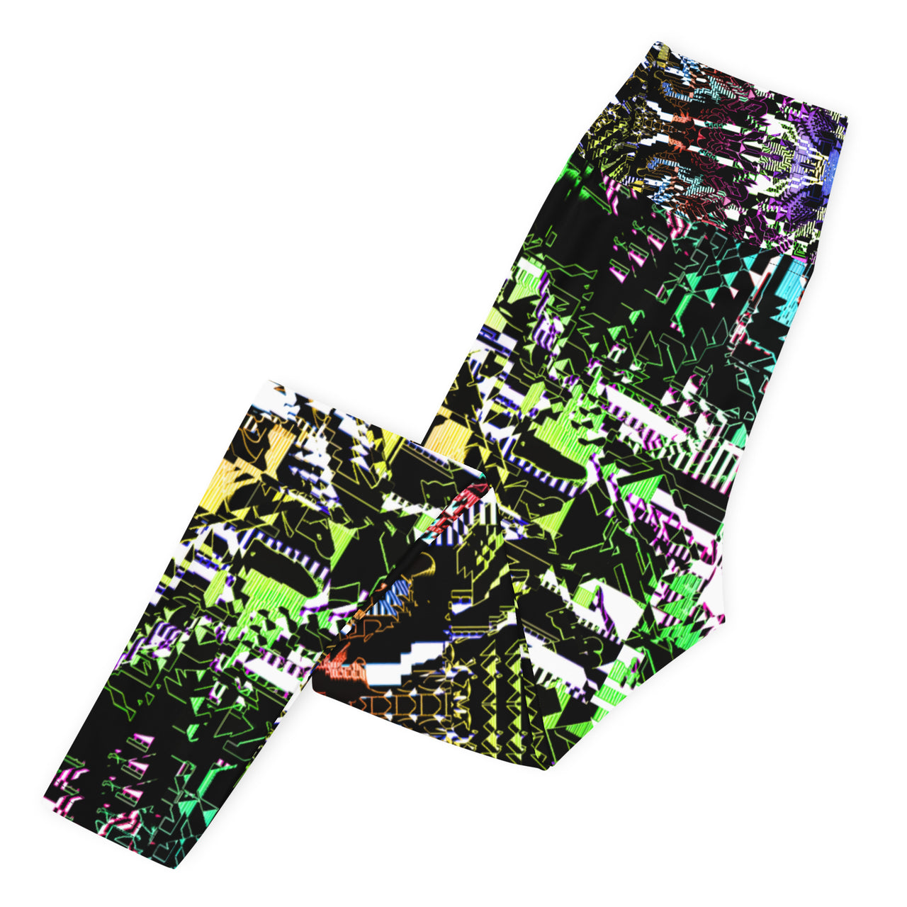 Psychedelic Visionary Art Futuristic Psytrance Rave Leggings