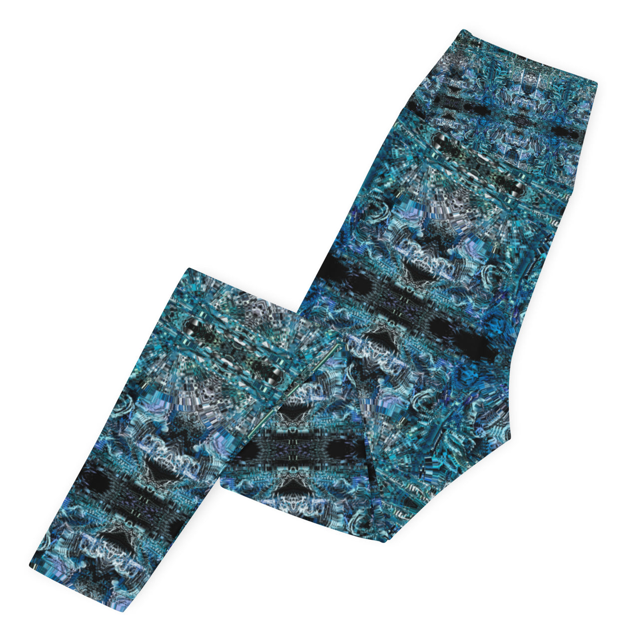 Psychedelic Visionary Art Futuristic Rave Leggings