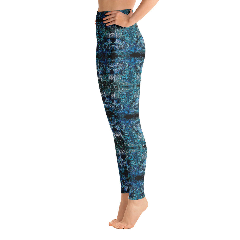 Psychedelic Visionary Art Futuristic Rave Leggings