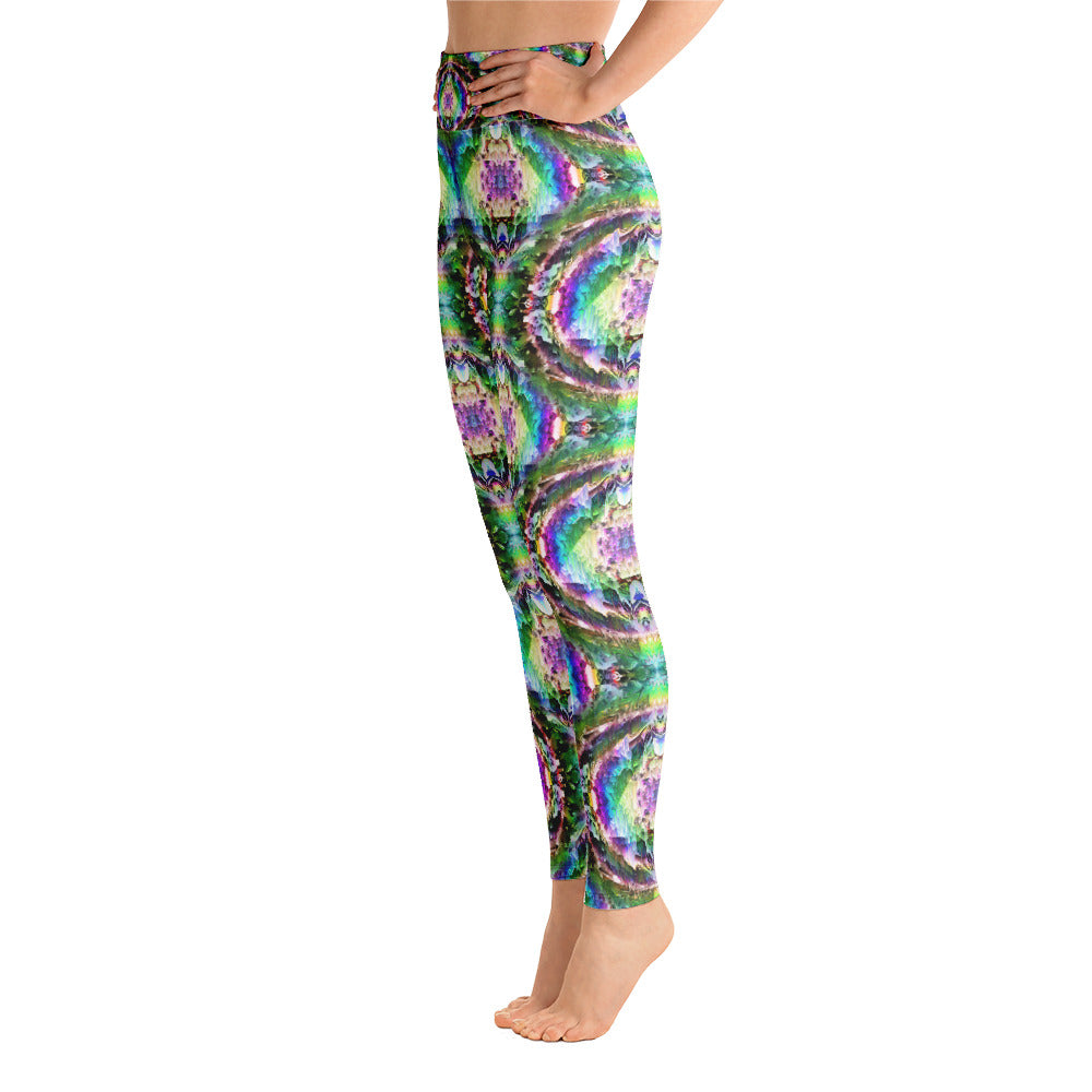 Psychedelic Visionary Art Futuristic Rave Leggings