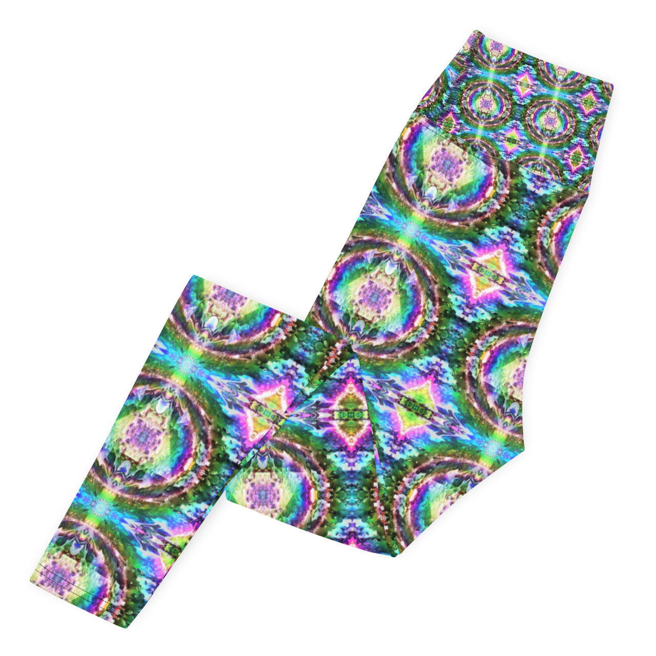 Psychedelic Visionary Art Futuristic Rave Leggings