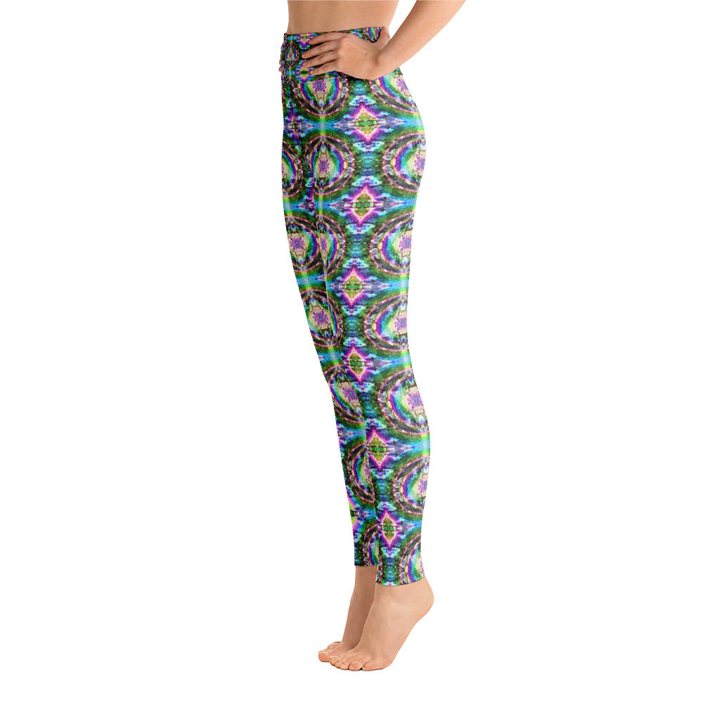 Psychedelic Visionary Art Futuristic Rave Leggings