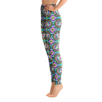 Thumbnail for Psychedelic Visionary Art Futuristic Rave Leggings