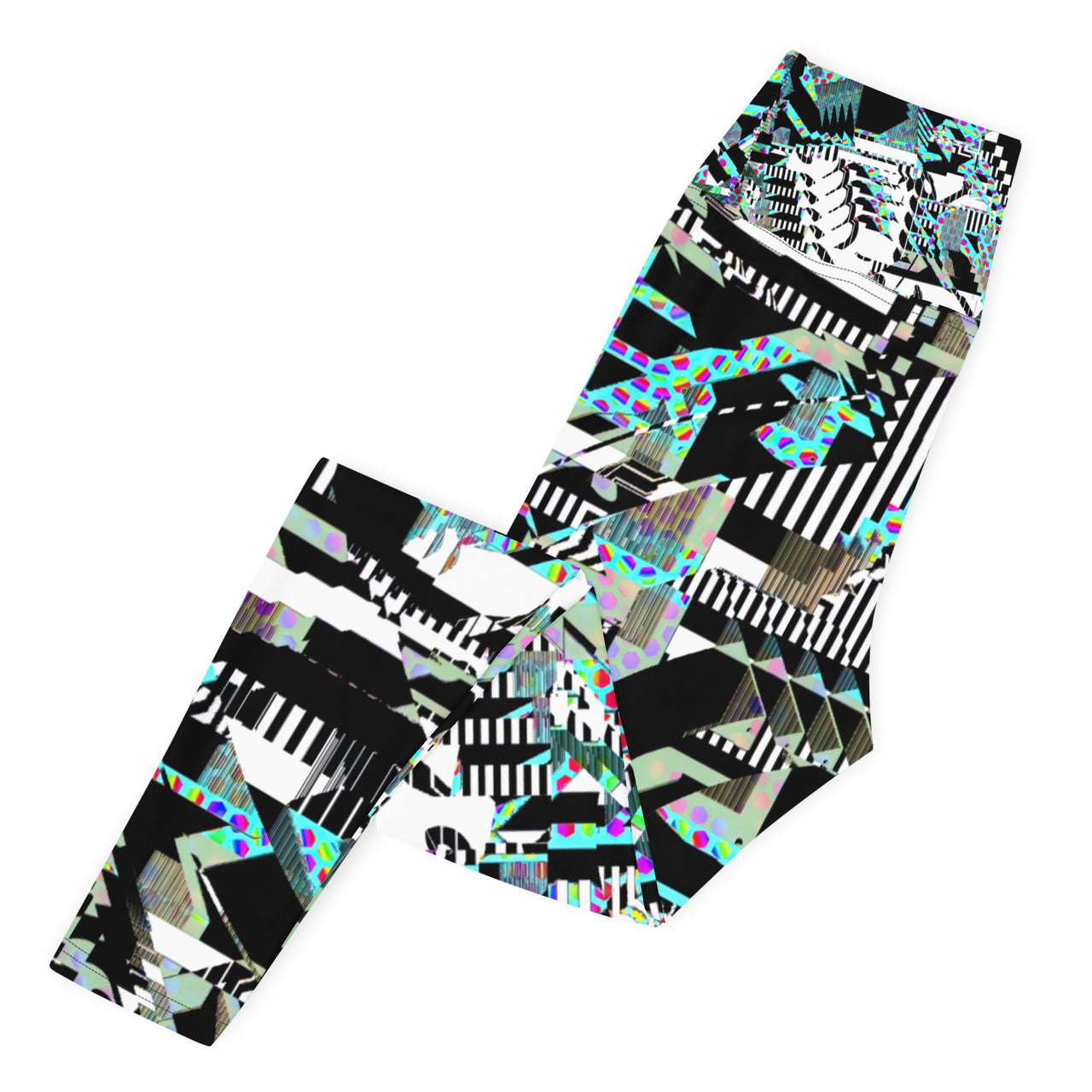 Psychedelic Visionary Art Futuristic Rave Leggings