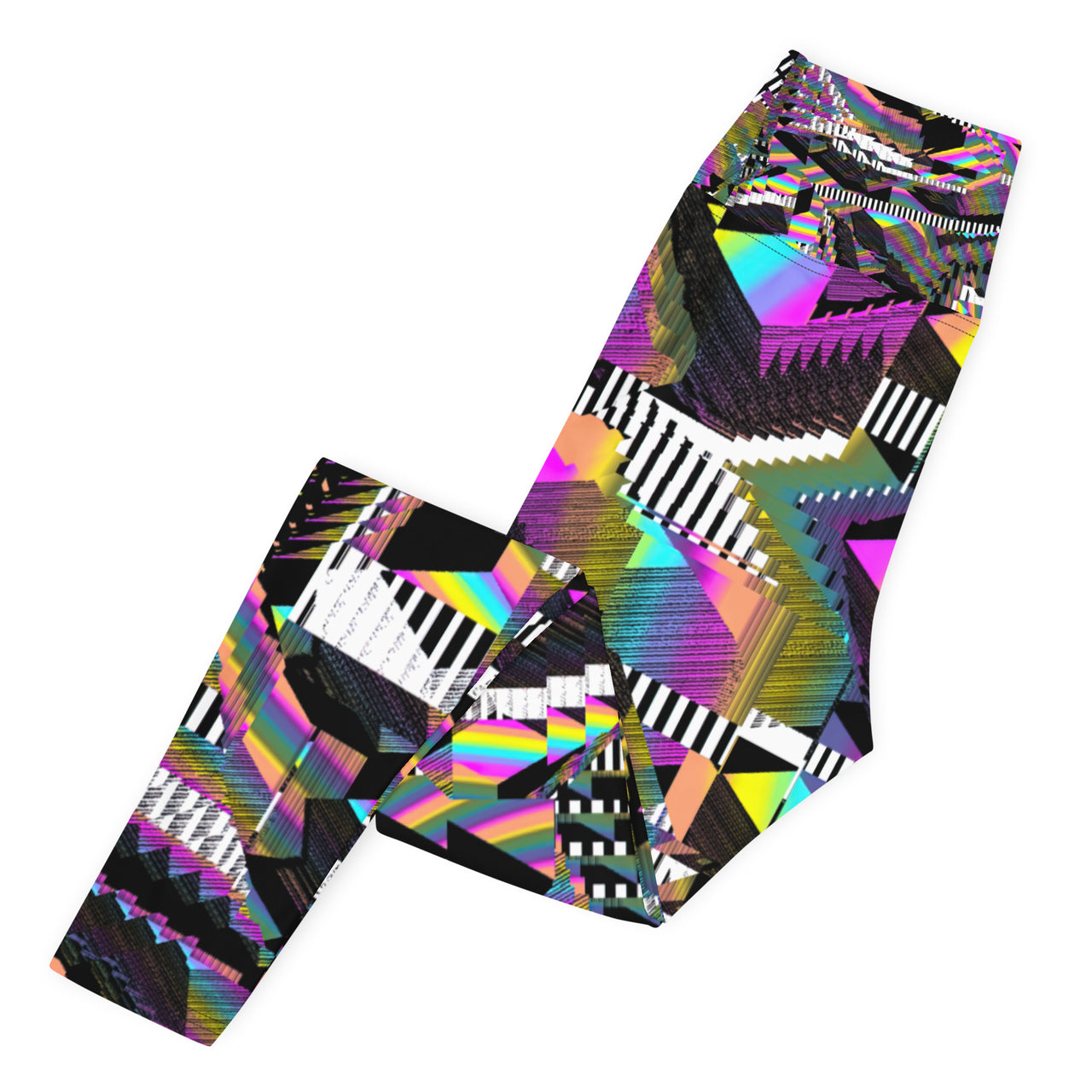 Psychedelic Visionary Art Futuristic Rave Leggings