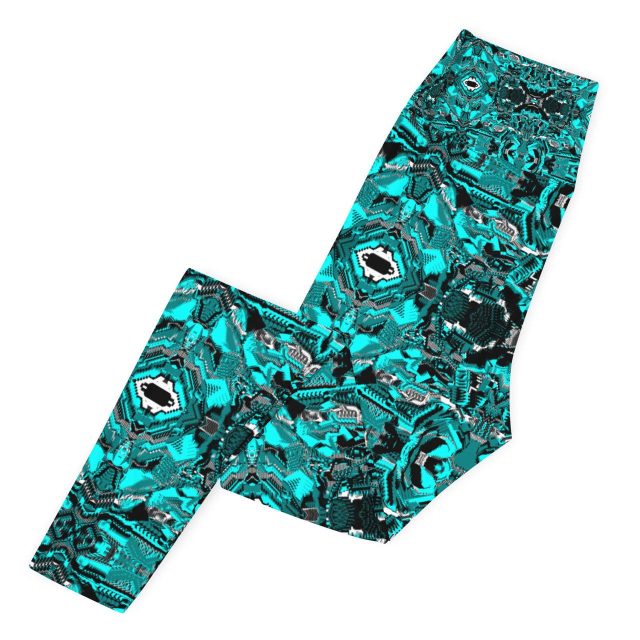 Psychedelic Visionary Art Futuristic Psytrance Rave Leggings