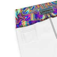 Thumbnail for Psychedelic Visionary Art Futuristic Psytrance Rave Leggings