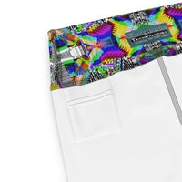 Thumbnail for Psychedelic Visionary Art Futuristic Psytrance Rave Leggings