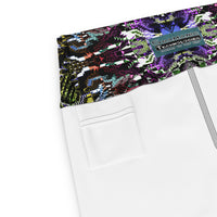 Thumbnail for Psychedelic Visionary Art Futuristic Psytrance Rave Leggings