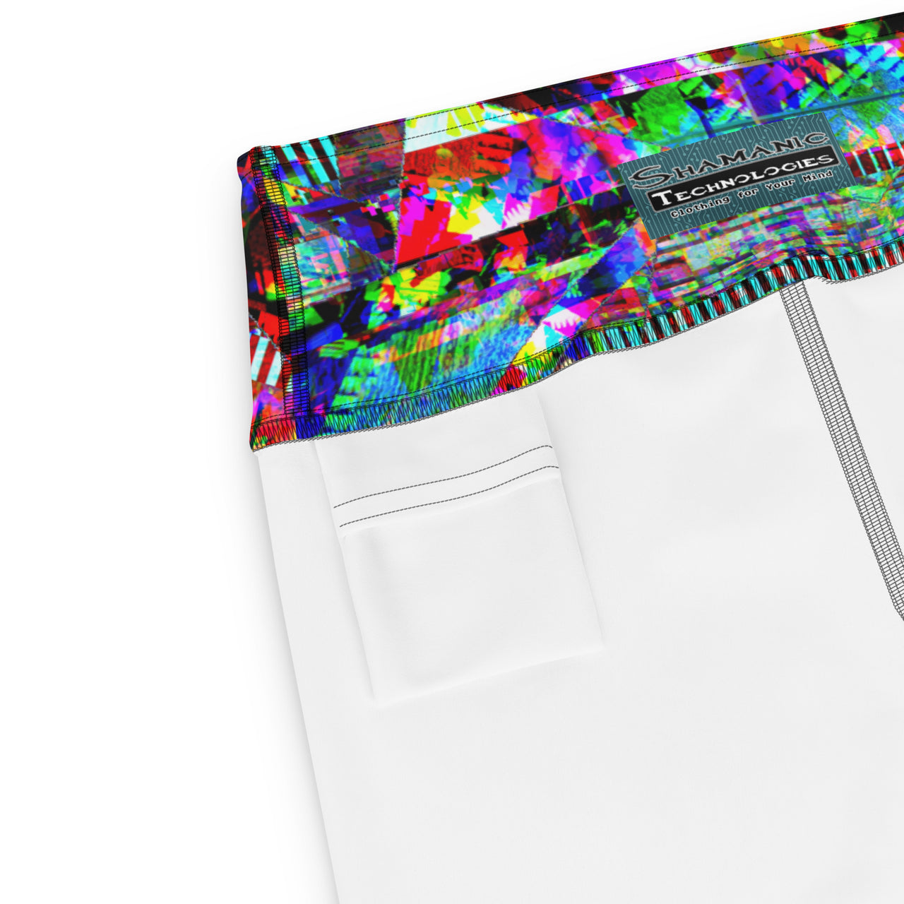 Psychedelic Visionary Art Futuristic Rave Leggings