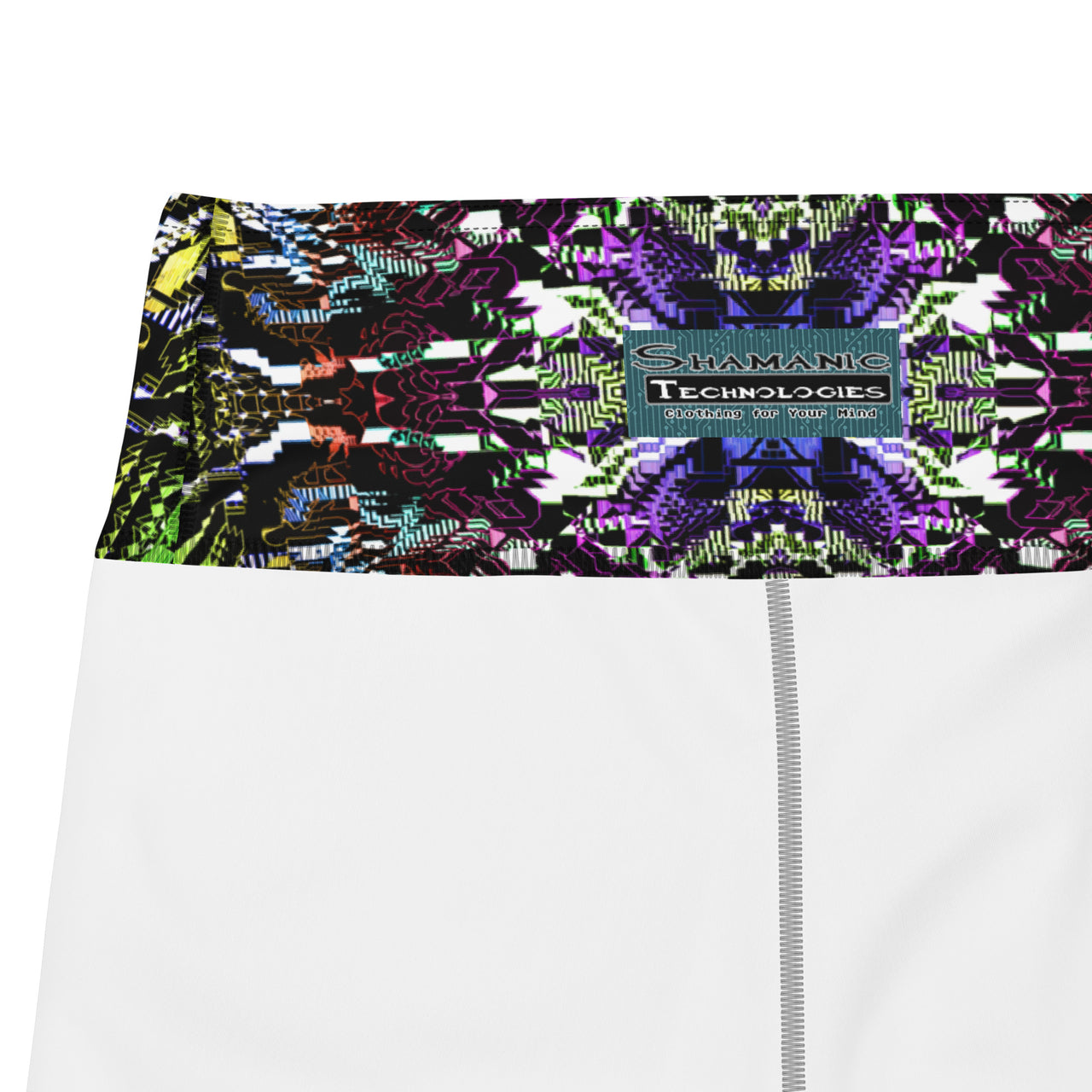 Psychedelic Visionary Art Futuristic Psytrance Rave Leggings