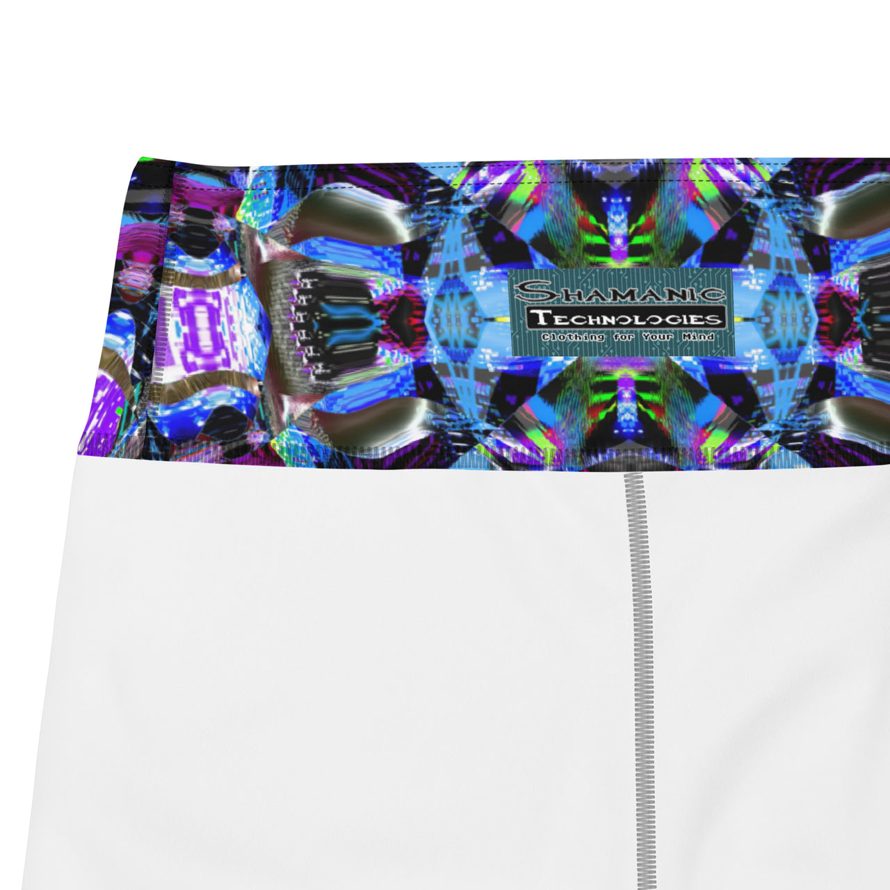 Psychedelic Visionary Art Futuristic Psytrance Rave Leggings