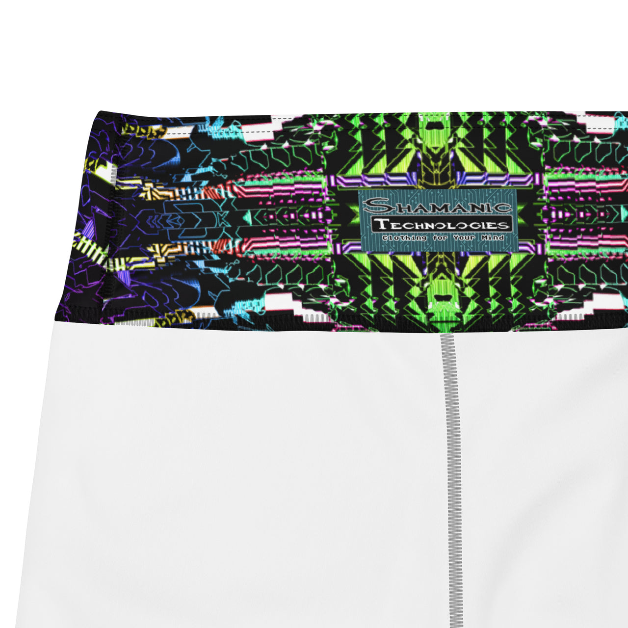 Psychedelic Visionary Art Futuristic Rave Leggings