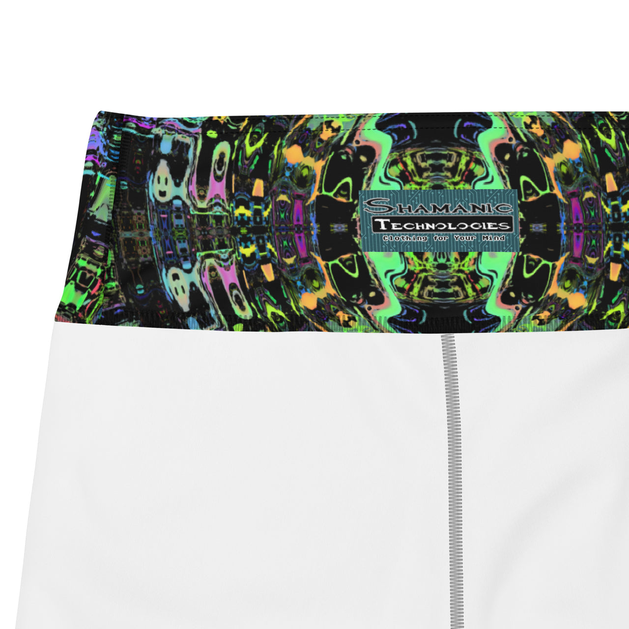 Psychedelic Visionary Art Futuristic Rave Leggings