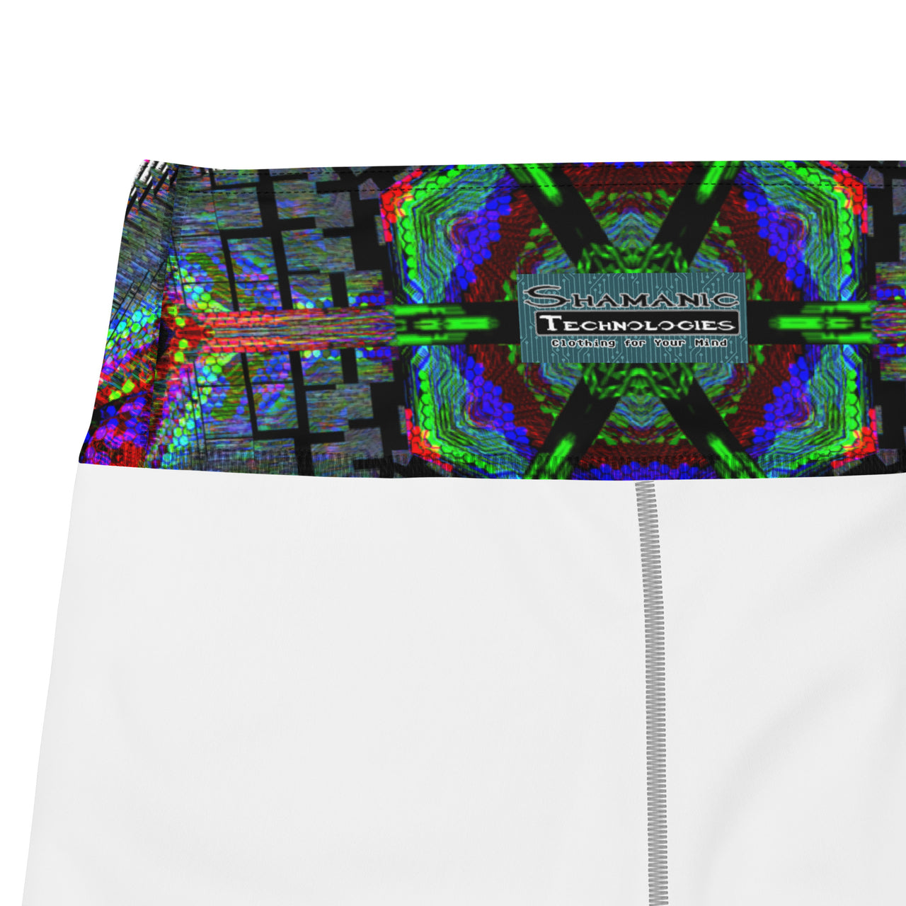 Psychedelic Visionary Art Futuristic Rave Leggings