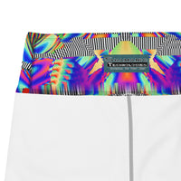 Thumbnail for Psychedelic Visionary Art Futuristic Psytrance Rave Leggings