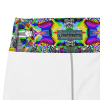 Thumbnail for Psychedelic Visionary Art Futuristic Psytrance Rave Leggings