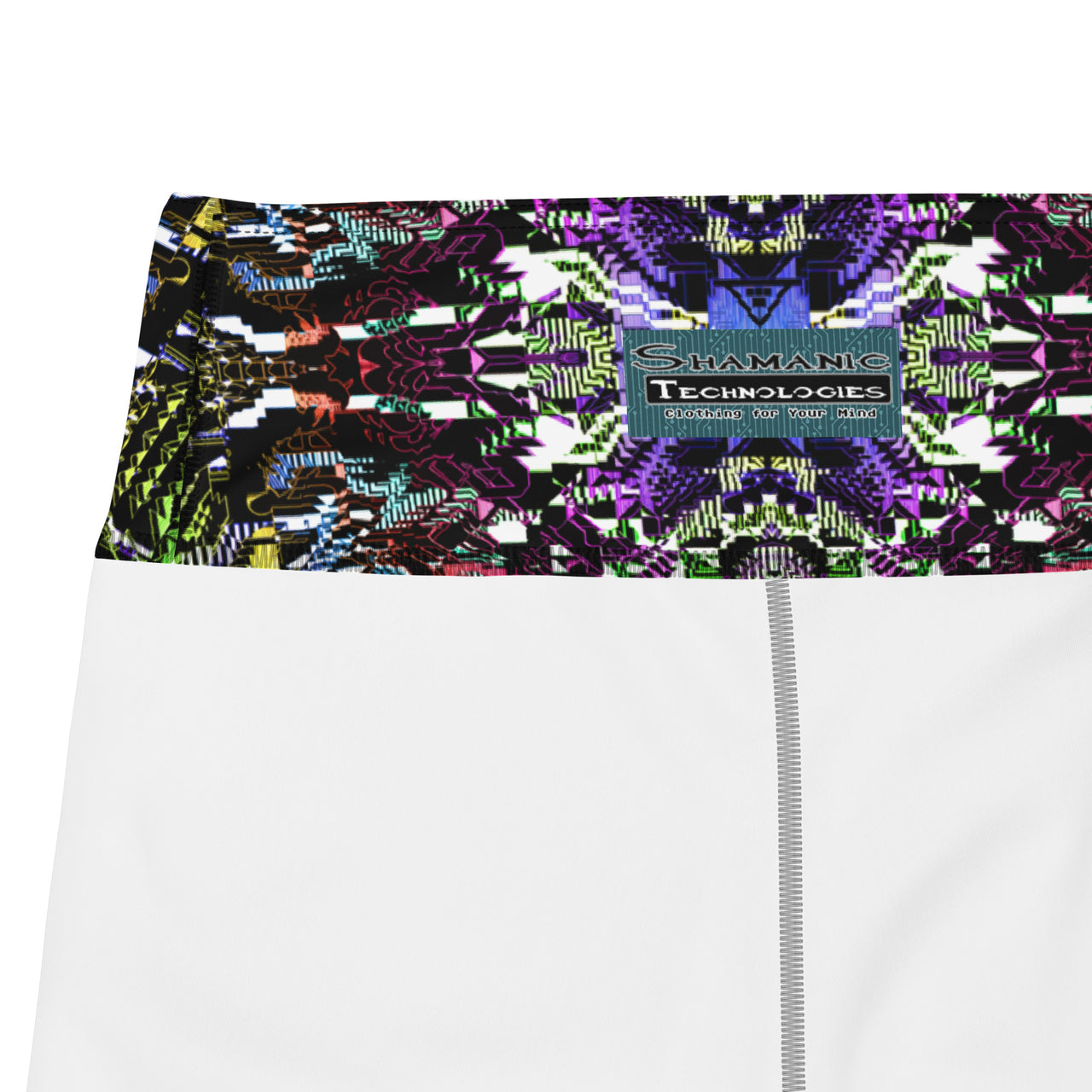 Psychedelic Visionary Art Futuristic Psytrance Rave Leggings