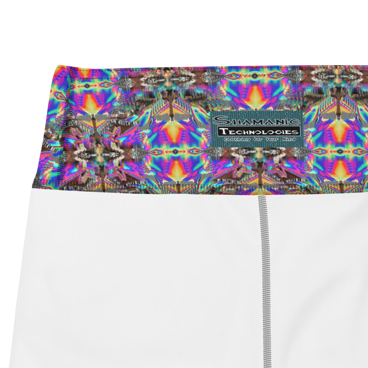 Psychedelic Visionary Art Futuristic Rave Leggings