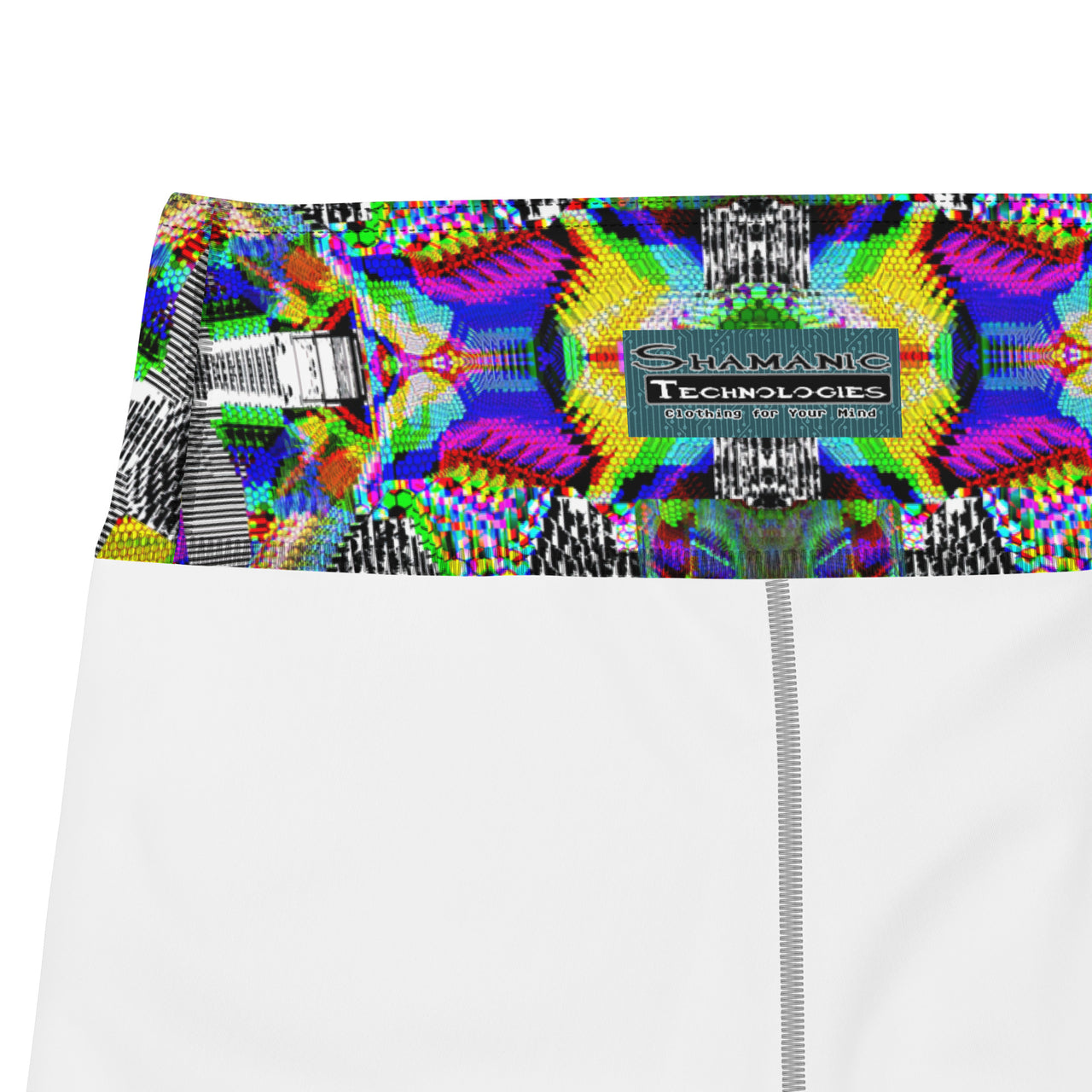 Psychedelic Visionary Art Futuristic Rave Leggings