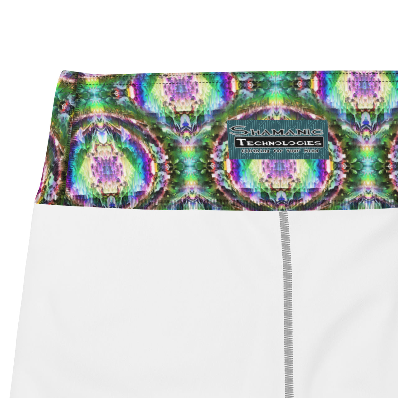 Psychedelic Visionary Art Futuristic Psytrance Rave Leggings