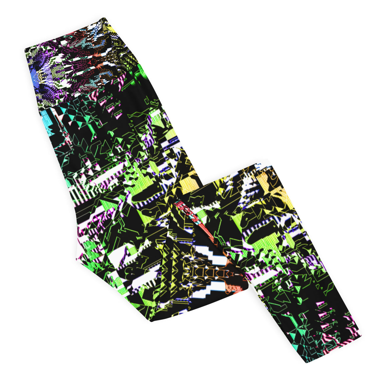 Psychedelic Visionary Art Futuristic Psytrance Rave Leggings