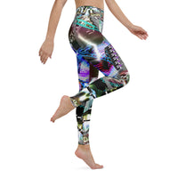 Thumbnail for Psychedelic Visionary Art Futuristic Rave Leggings