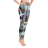 Thumbnail for Psychedelic Visionary Art Futuristic Rave Leggings