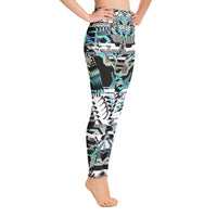 Thumbnail for Psychedelic Visionary Art Futuristic Rave Leggings