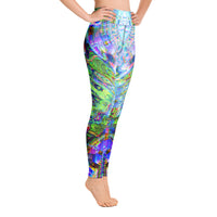 Thumbnail for Psychedelic Visionary Art Futuristic Rave Leggings