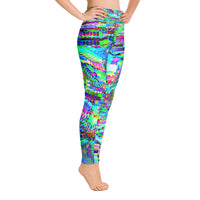 Thumbnail for Psychedelic Visionary Art Futuristic Rave Leggings