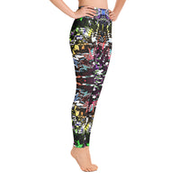 Thumbnail for Psychedelic Visionary Art Futuristic Psytrance Rave Leggings