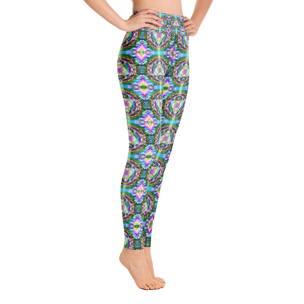 Psychedelic Visionary Art Futuristic Rave Leggings