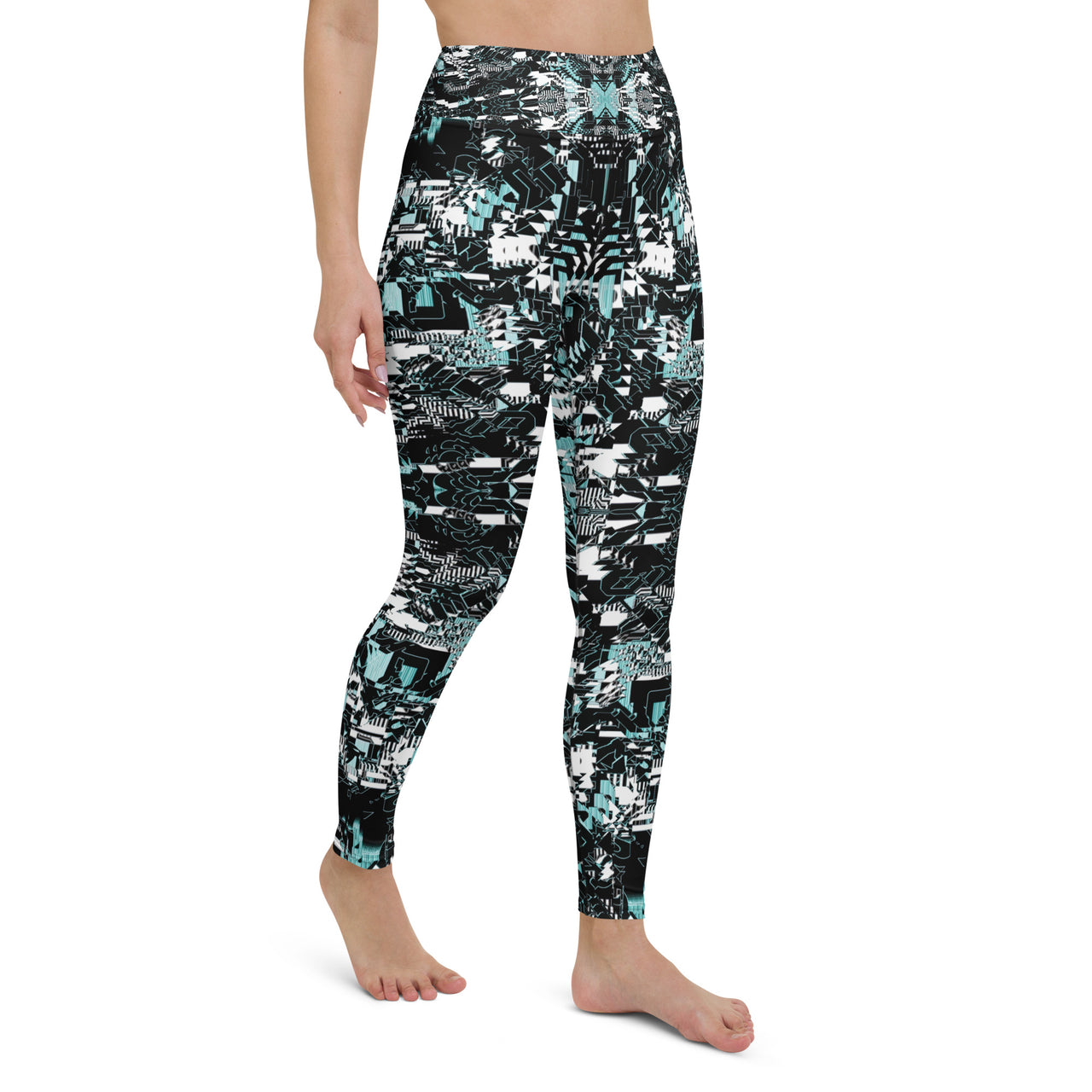 Psychedelic Visionary Art Futuristic Rave Leggings